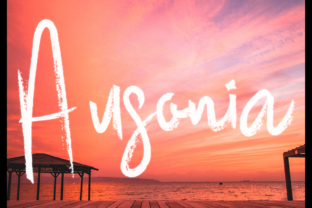 Ausonia: A Striking Brush Font for Bold Branding