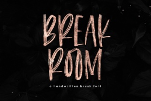 Breakroom Font: Bold Branding for Small Business