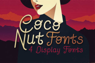 Coconut Family: The Retro Display Font for Bold Branding