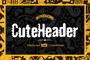 Cute Header: The Perfect Display Font for Small Business Branding