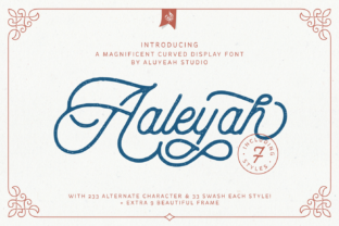 Elevate Your Brand with the Aaleyah Display Typeface