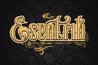 Esentrik: A Bold Display Font for Memorable Branding