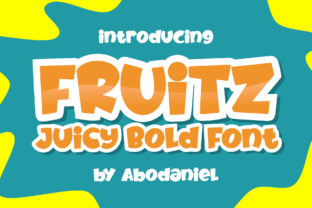 Fruitz: A Bold Display Font for Editorial Impact