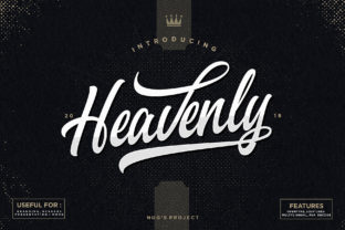 Heavenly Font Review: A Striking Script for Modern Design