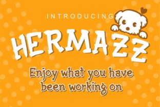 Hermazz: A Playful Display Font for Modern Branding