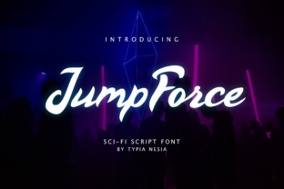 Jump Force: The Bold Display Font for Crafters