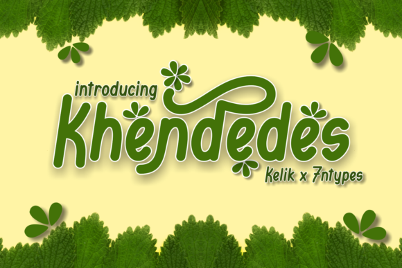 Khendedes: A Stunning Display Font for Modern Editorial Design
