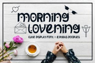 Morning Lovening Font for Elegant Editorial Design
