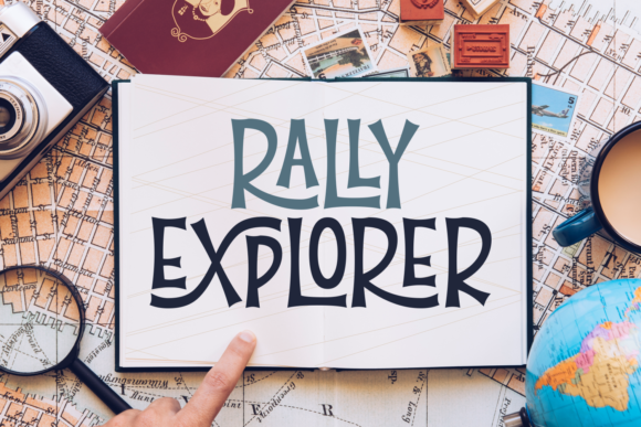 Rally Explorer: The Adventurous Display Font for Bold Brands