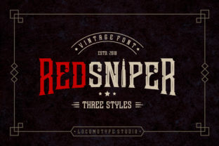 Redsniper Font Review: A Victorian Display Masterpiece