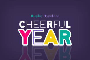 Refresh Your Brand with Cheerful Year Display Font