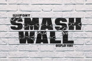 Smash Wall: A Bold Display Font for Branding