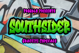 Southsider: A Graffiti Display Font for Urban Web Design
