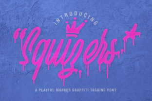 Squizers: A Bold Display Font for Urban Web Design