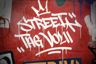 Street Tag Vol II: A Graffiti Display Font for Makers