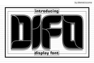 Using Difo Typeface for Bold Branding Projects